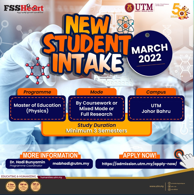 New Student Intake March 2022