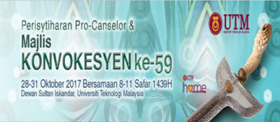 Majlis Konvokesyen UTM ke – 59