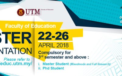 e- Poster Presentation for Sem 2 20172018