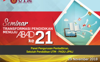 Seminar Transformasi Pendidikan Panel Pengurusan Dan Pentadbiran Sekolah Pendidikan PADU-JPNJ