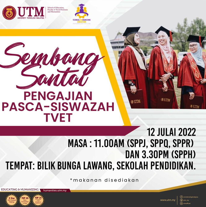 Sembang Santai Pengajian Pasca-Siswazah TVET