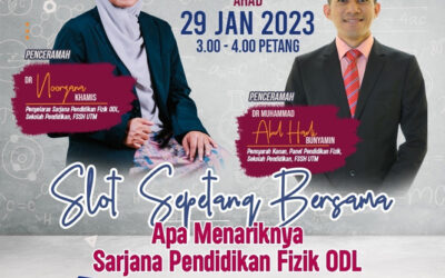 Slot Sepetang Bersama- SARJANA PENDIDIKAN FIZIK ODL