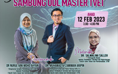 Jom Sembang Sambung ODL Master TVET